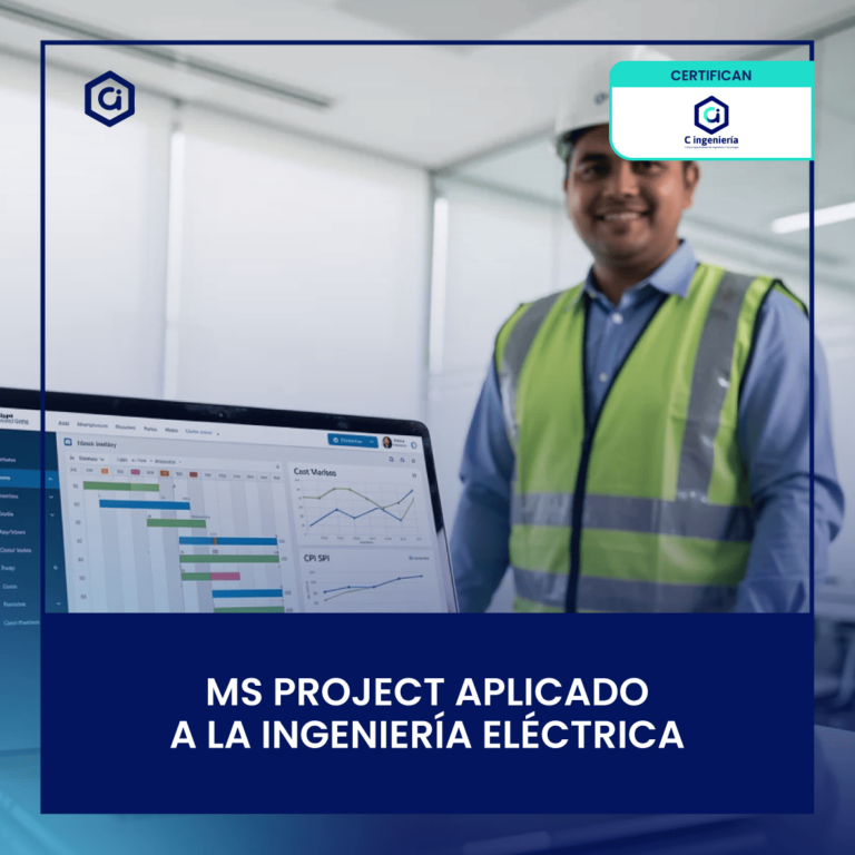 MS project aplicado a la ingeniería eléctrica