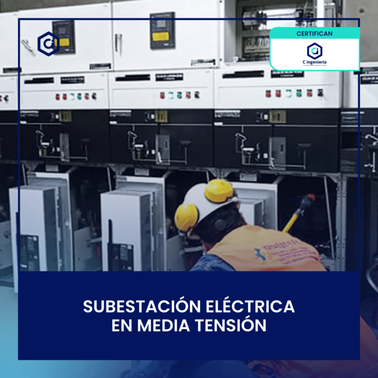Subestación Eléctrica en Media Tensión