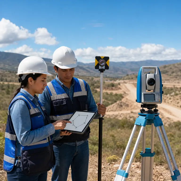 Ajustes de Poligonales Topográficas - curso en vivo de C-Ingeniería, agosto 2026