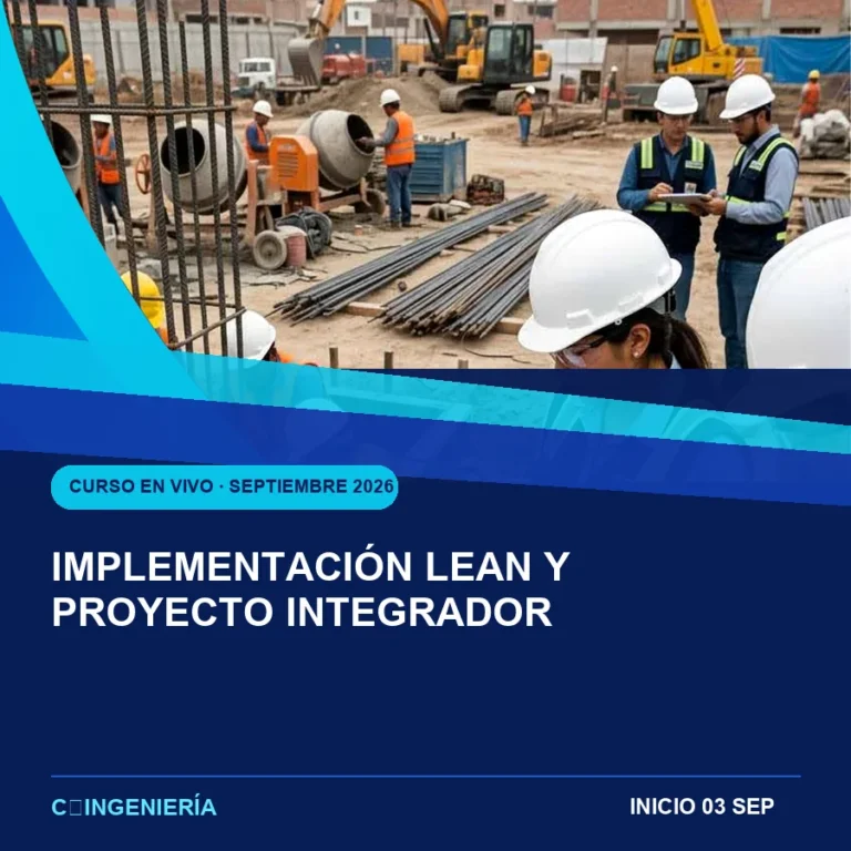 Implementación Lean y Proyecto Integrador