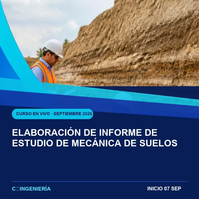 Elaboración de Informe de Estudio de Mecánica de Suelos