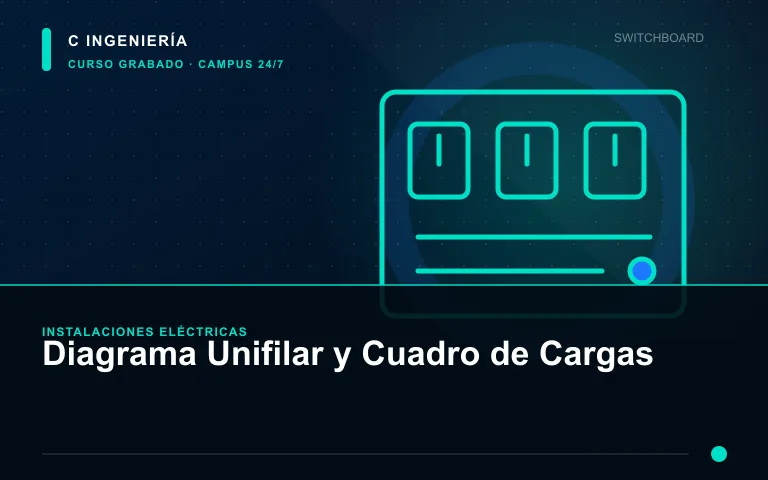 Diagrama Unifilar y Cuadro de Cargas