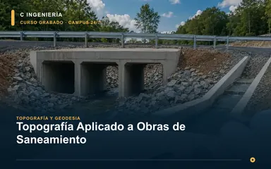 Topografía aplicado a obras de saneamiento