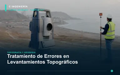 Tratamiento de errores en levantamientos topográficos