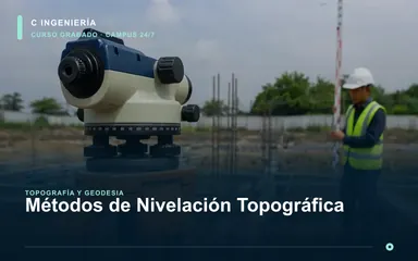 Métodos de Nivelación topográfica