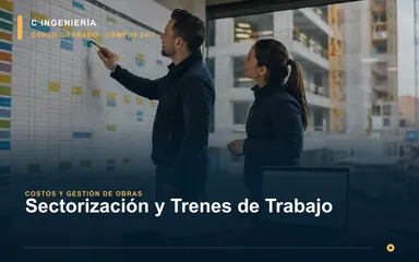 Sectorización y Trenes de trabajo