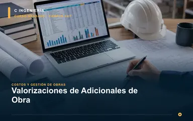 Valorizaciones de Adicionales de Obra