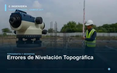 Errores de Nivelación Topográfica