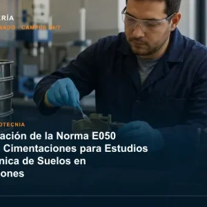 Interpretacion de la norma E050 suelos y cimentaciones para estudios de mecanica de suelos  en edificaciones