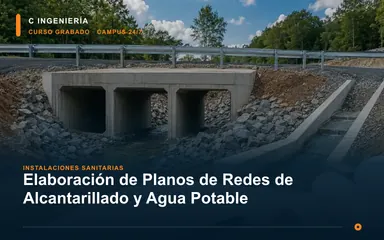Elaboración de Planos de Redes de Alcantarillado y Agua Potable