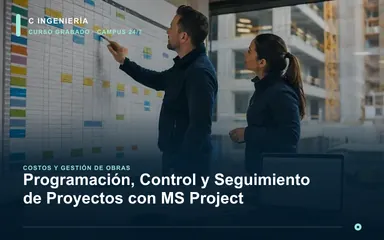 Programación, Control y Seguimiento De Proyectos con MS Proyect