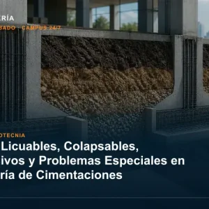 Suelos Licuables, Colapsables, Expansivos y Problemas Especiales en Ingeniería de Cimentaciones