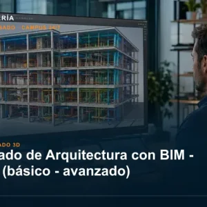 Modelado de arquitectura con BIM - REVIT (basico - avanzado)