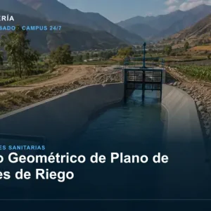 Diseño Geométrico de Plano de Canales de Riego
