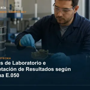 Ensayos de Laboratorio e Interpretación de Resultados según la Norma E.050