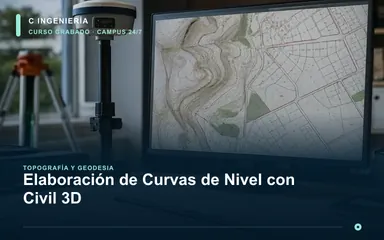 Elaboración de Curvas de Nivel con Civil 3D