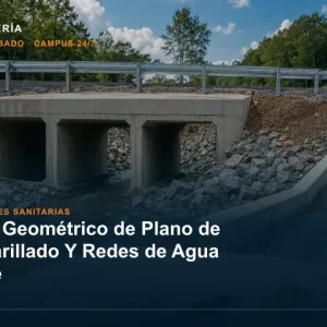 Diseño Geométrico de Plano de Alcantarillado Y Redes de Agua Potable