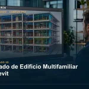 Modelado de Edificio Multifamiliar con Revit