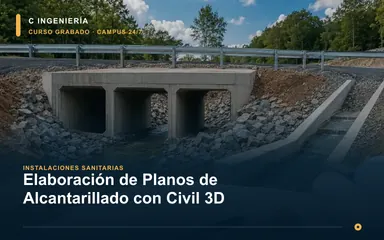 Elaboración de planos de Alcantarillado con civil 3D
